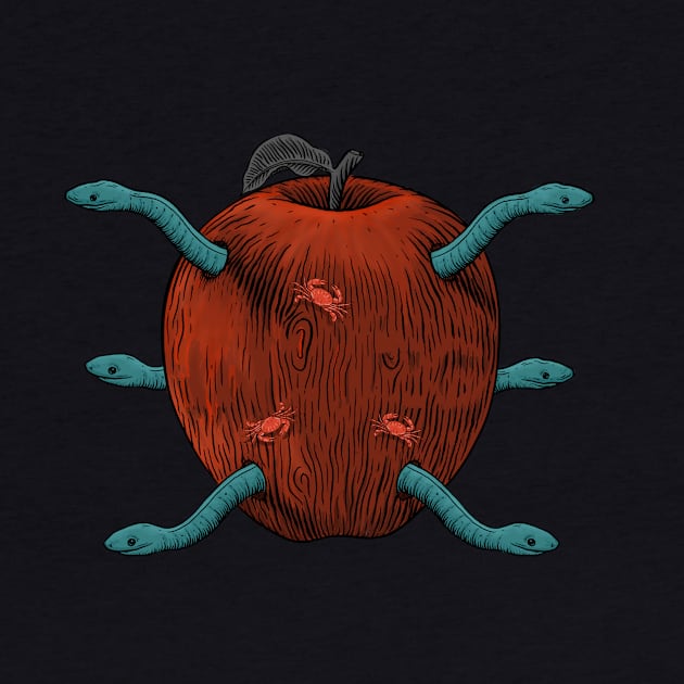 Apple Snake by Arjanaproject